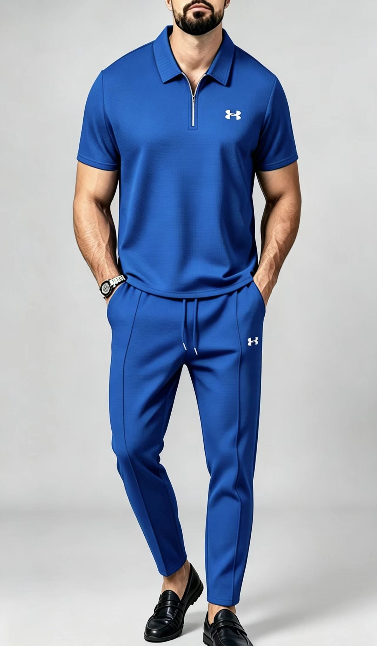 Multi-Scene All-Season Polo Matching Co-ord ✨