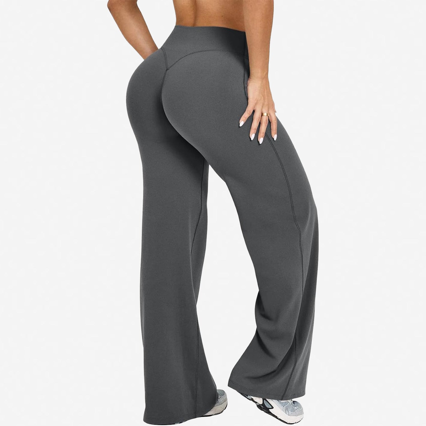 High-waisted Straight Leggings