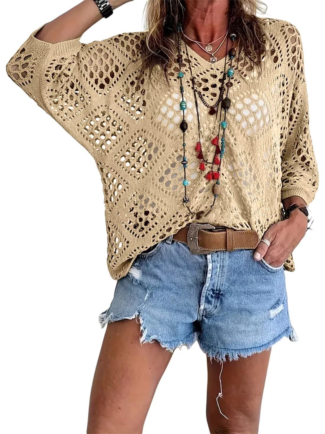 Claire | Bohemian-Inspired Crochet Top