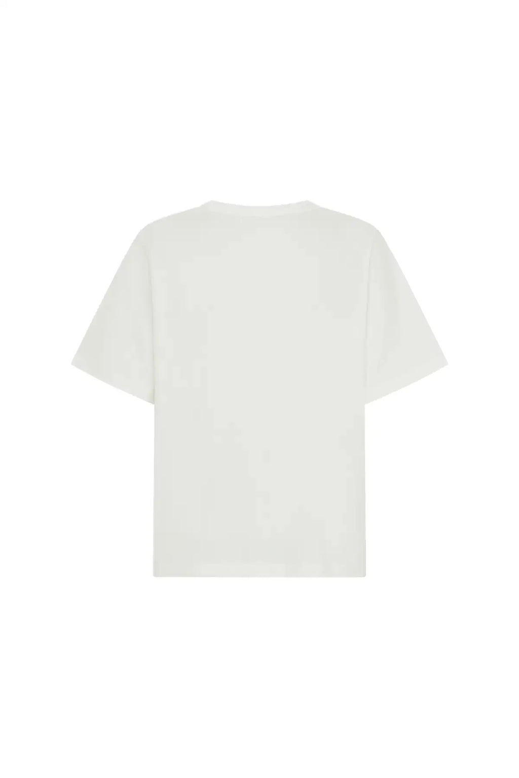Carter V Neck Tee White