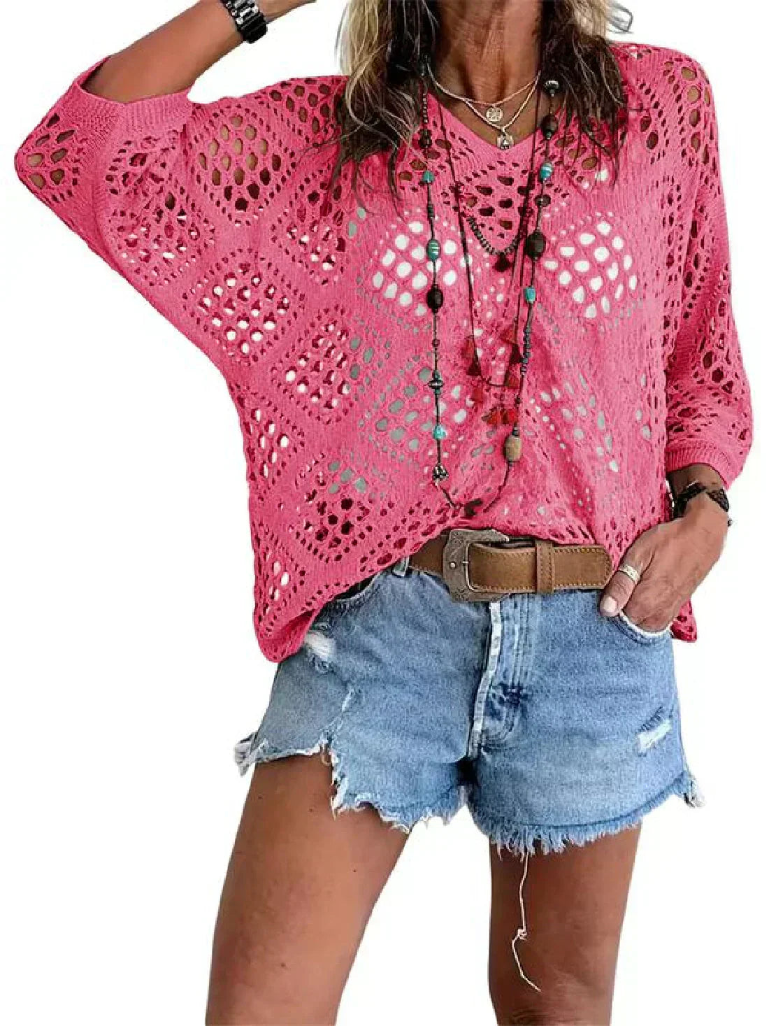 Claire | Bohemian-Inspired Crochet Top