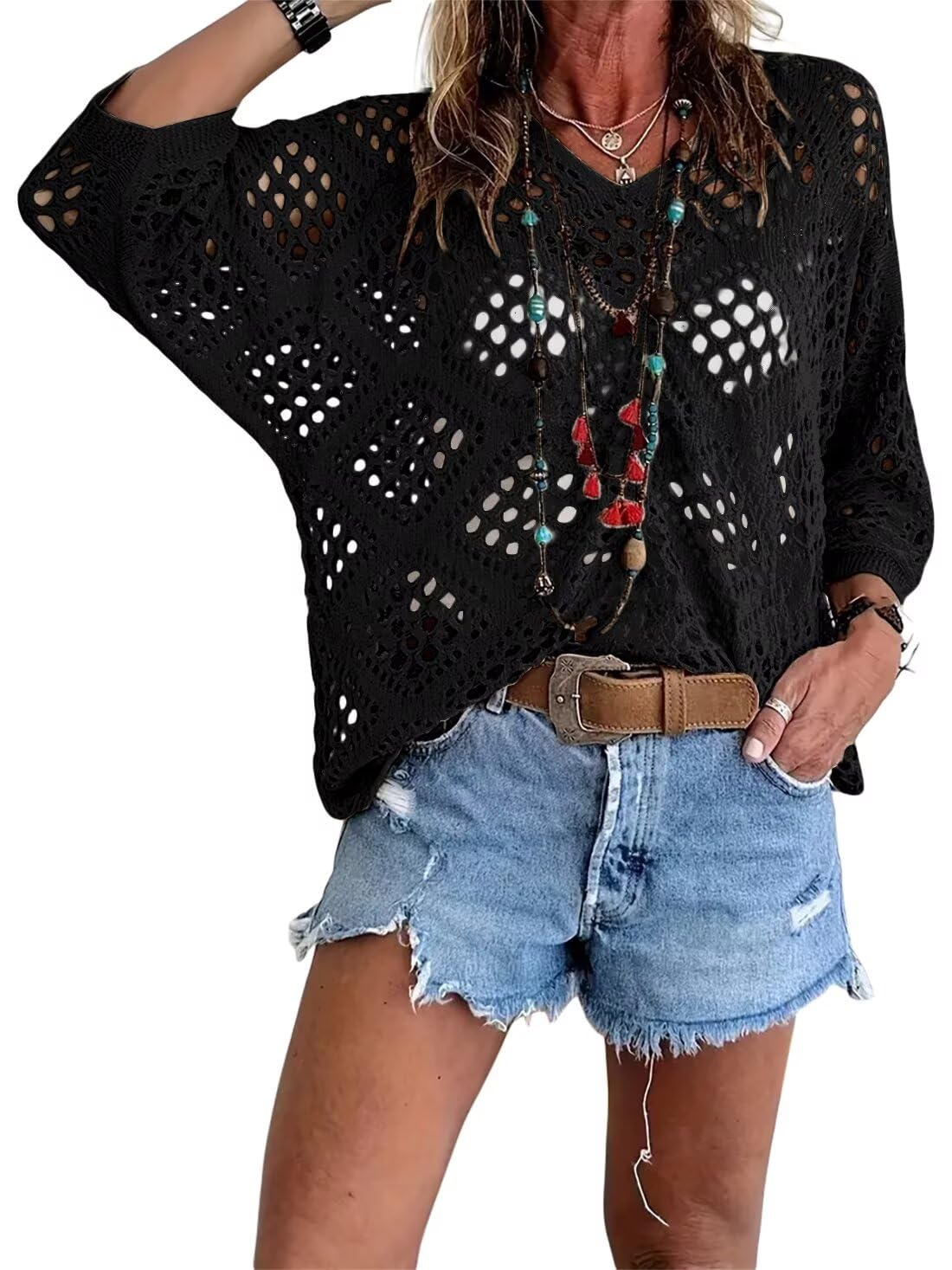 Claire | Bohemian-Inspired Crochet Top