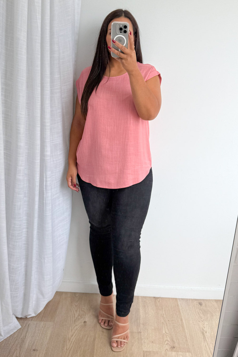 Bailey Top - Blush Pink