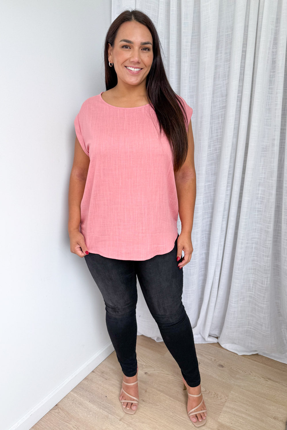 Bailey Top - Blush Pink