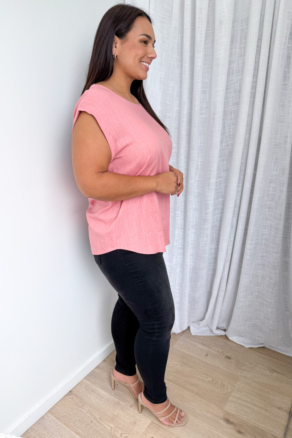Bailey Top - Blush Pink