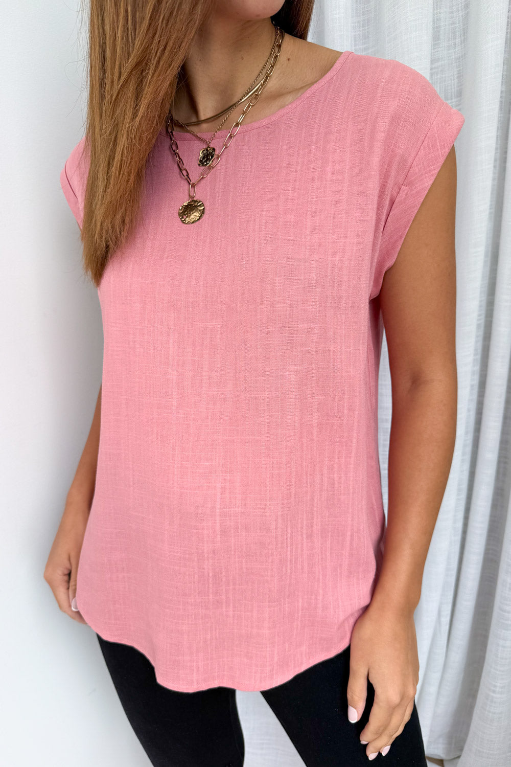 Bailey Top - Blush Pink