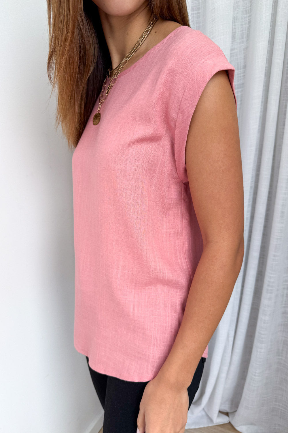 Bailey Top - Blush Pink