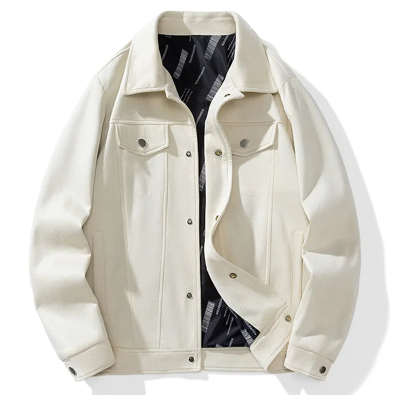 Santino Suede Trucker Jacket