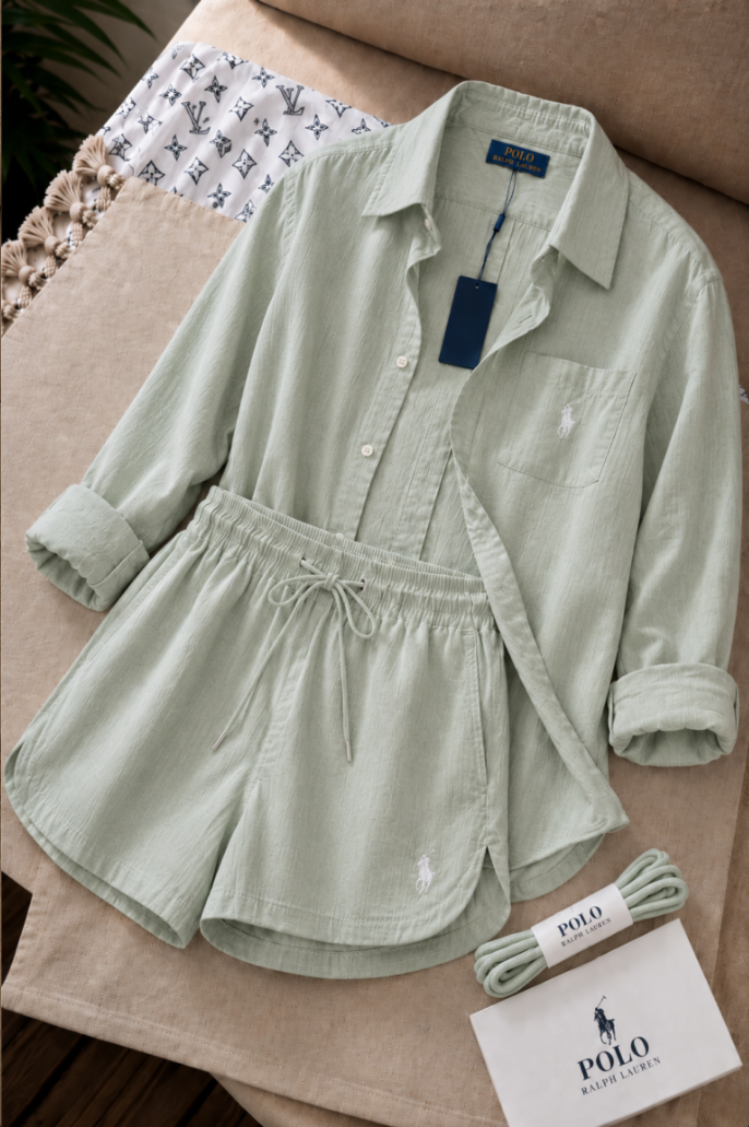 Women's Shirt & Shorts Set