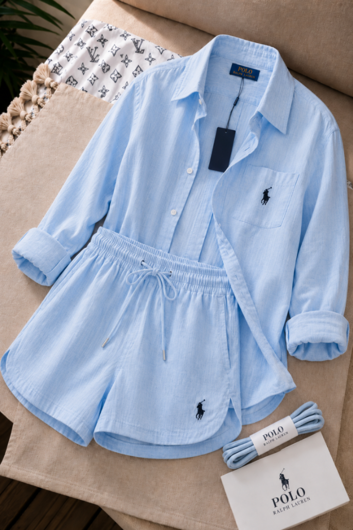 Women's Shirt & Shorts Set