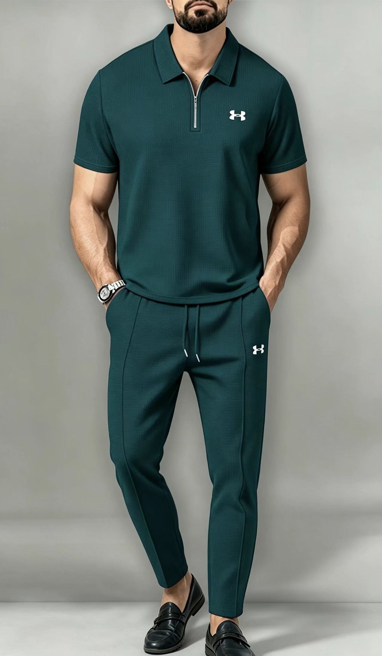 Multi-Scene All-Season Polo Matching Co-ord ✨