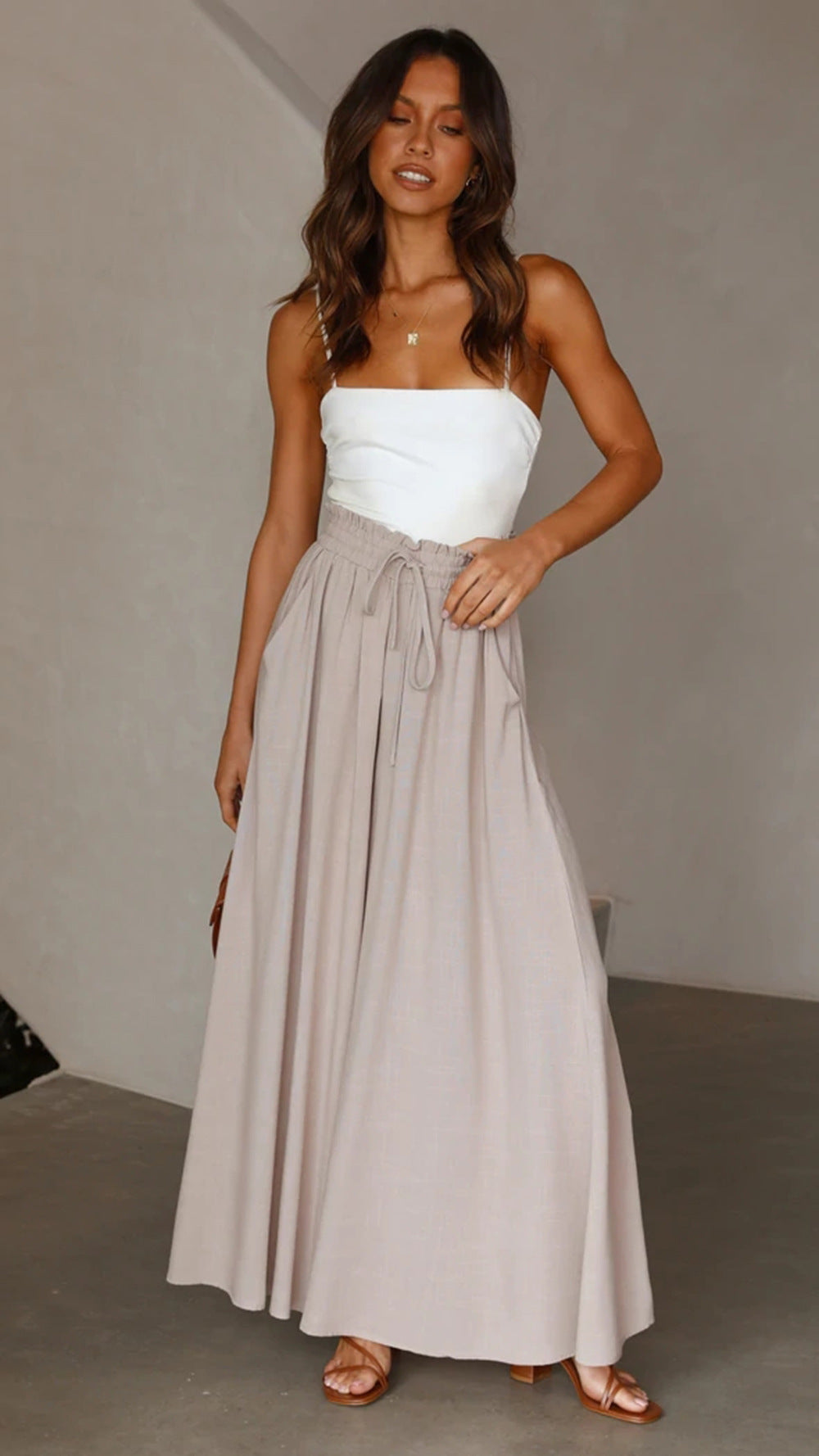 Popular casual wide-leg pants