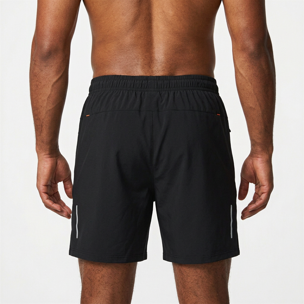 Men’s Performance Shorts with Zippered Pockets 7"