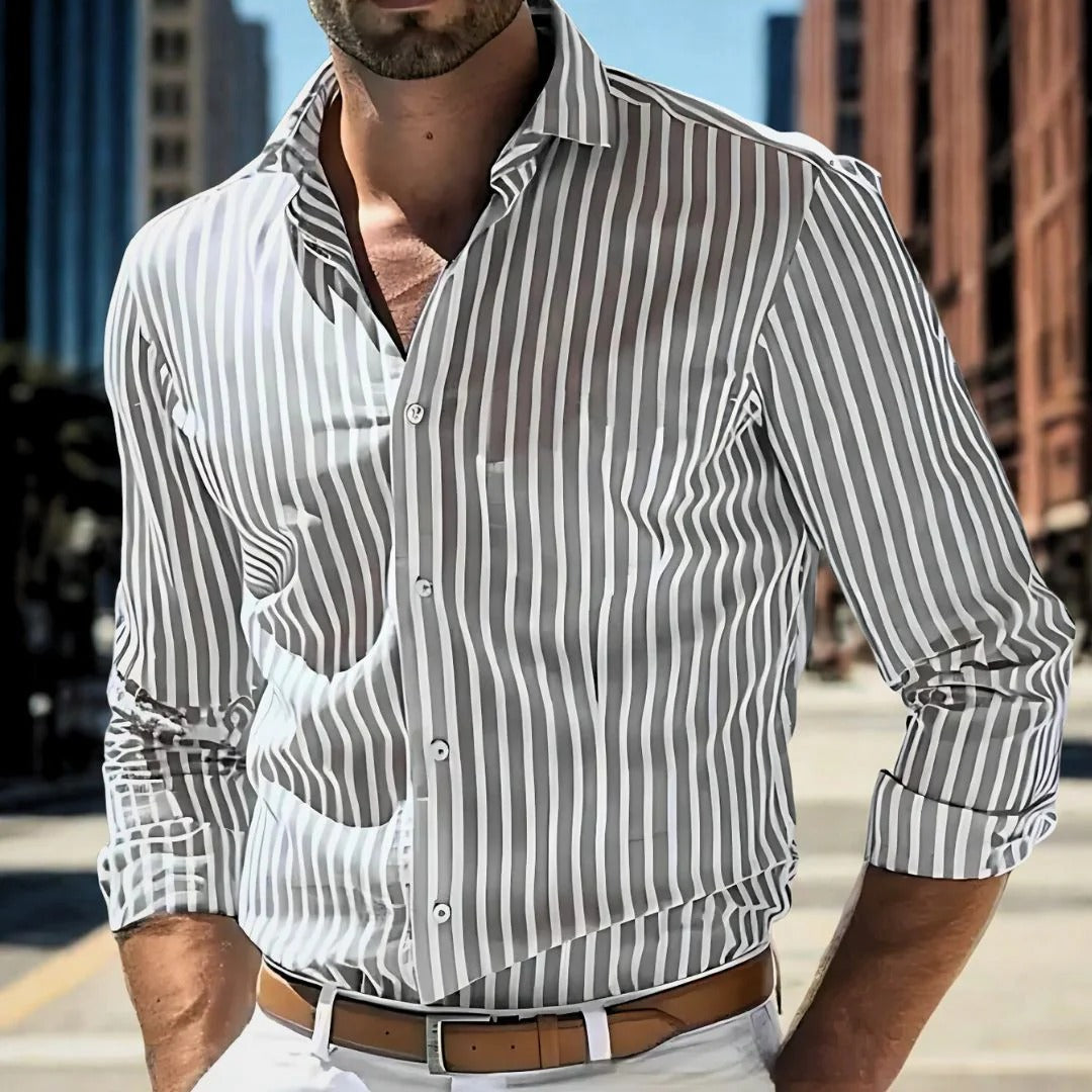 Men's striped shirt