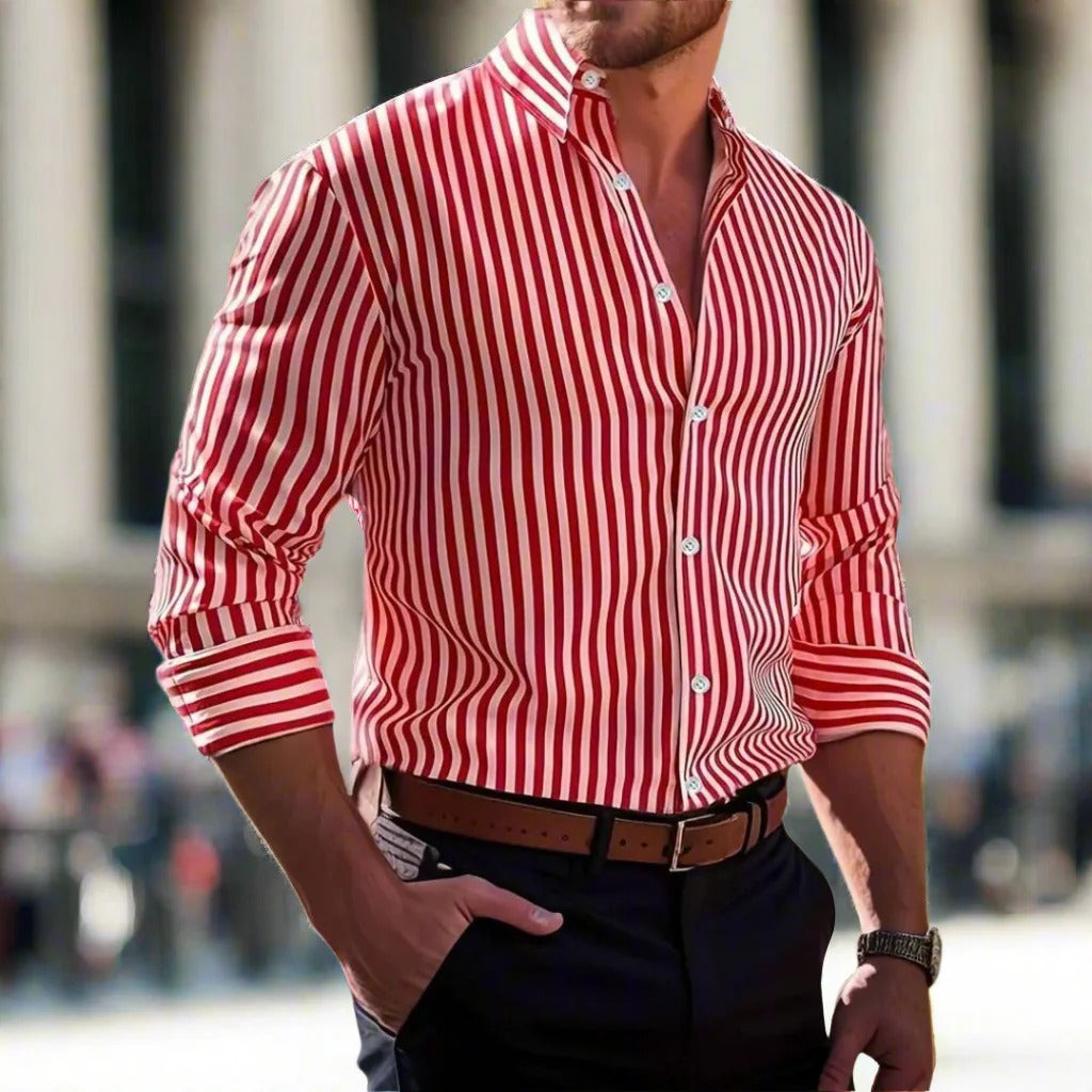 Men's striped shirt