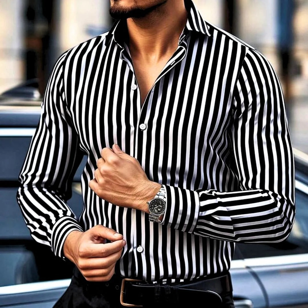 Men's striped shirt