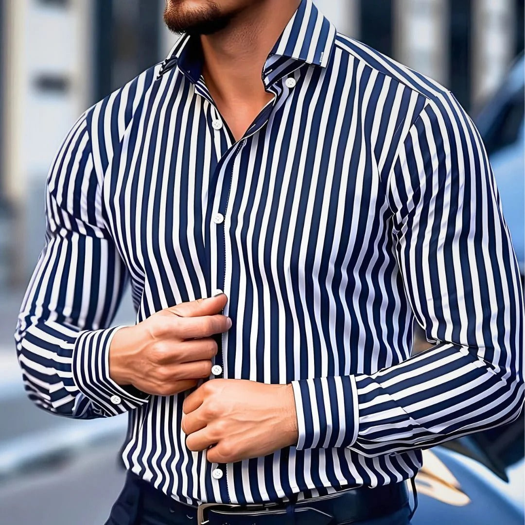 Men's striped shirt