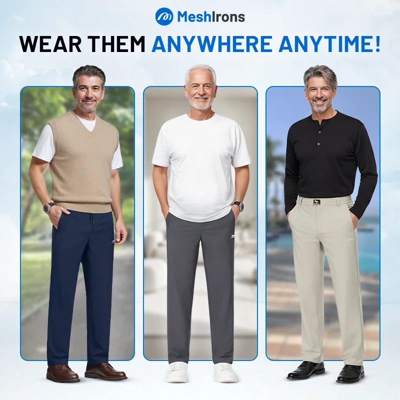 Pure™ MeshIrons - Men’s Breathable Mesh Panel Casual Pants